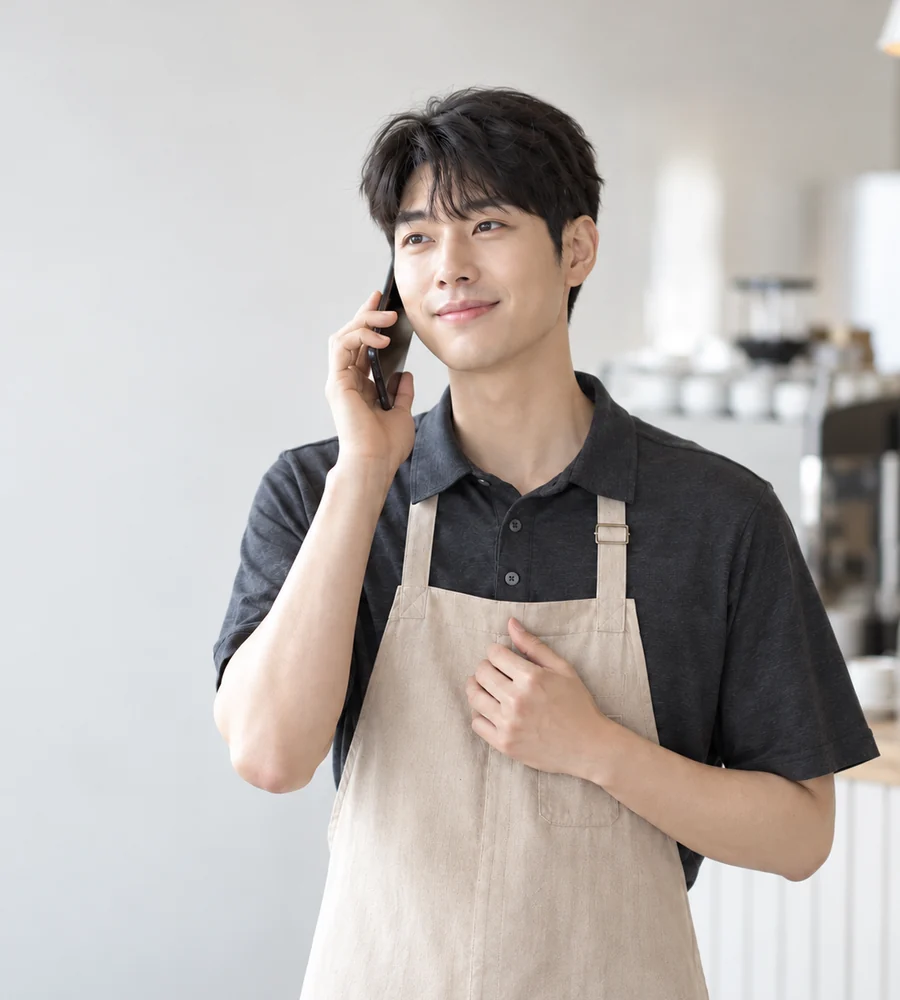 창원 개인돈 일수 상담을 휴대전화로 안내받는 고객