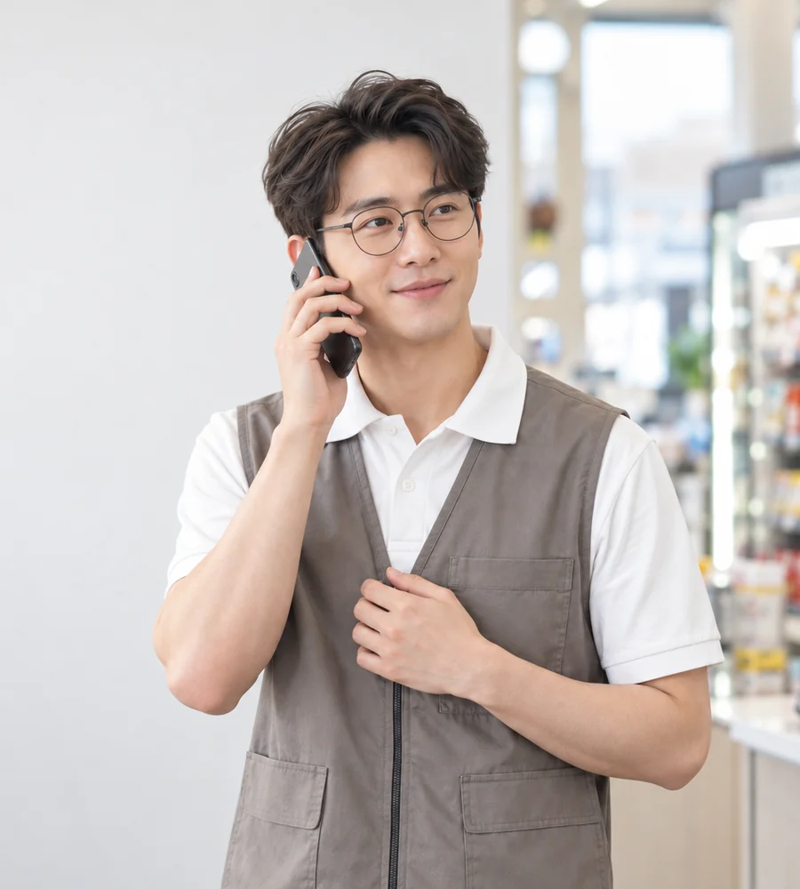 창원 개인돈 일수 상담을 휴대전화로 안내받는 고객